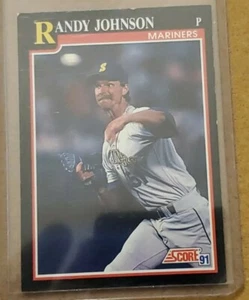 Randy Johnson 1991 Score #290 Seattle Mariners  - Picture 1 of 2