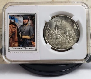 Batalla de Bull Run - Medalla Conmemorativa Primer Disparo de la Guerra Civil con sellos - Imagen 1 de 12