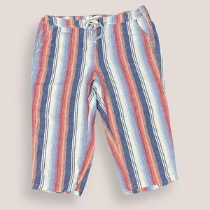 Per Se stripped linen pants - Picture 1 of 5