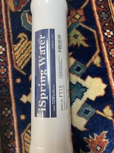 New iSpring Water Systems Under Sink Water Filter Model FT15 5 Micron Filtration - Picture 1 of 2