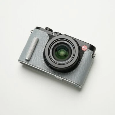 Leather Metal Insert Half Case for Leica D-LUX8 MrStone Grip Dlux8 Camera Cover - Image 1 of 4