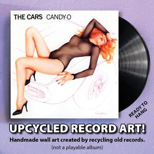 The Cars Candy-O Album disque photo vinyle écran mural LIVRAISON RAPIDE