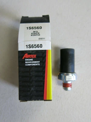 Interruptor de presión de aceite de motor Airtex 1S6560 (Ford/Lincoln/Mercury 1980-91) Foto 1 de 2