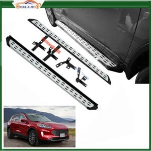 estriberas peldaños laterales pedal barra Nerf se adapta a todos los nuevos Ford Escape 2020-2023 - Imagen 1 de 7