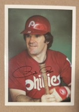 Pete Rose 1981 Topps JUMBO 5" X 7" Card - Philadelphia Phillies
