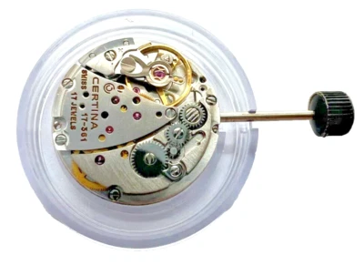CERTINA - 17-361 - MOVIMIENTO - HECHO EN SUIZA - MECÁNICO - 17,50 MM - NOS Foto 1 de 2