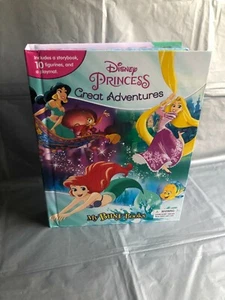 Disney Princess Great Adventure Story My Busy Book Playmat 10 ACTION Figures New - Imagen 1 de 3