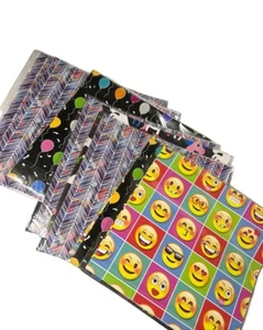 9 PK Gift Wrap Each PK 2 Sheets 7 1/8 Mix Gift Wraps - Picture 1 of 3