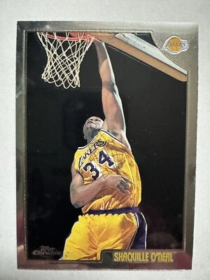 1998-99 Topps Chrome Shaquille O'Neal #175 - Image 1 of 2