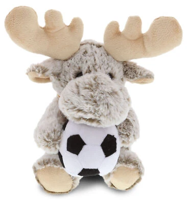 PLUSH SOCCER BALL - SUPER-SOFT PLUSH - SITTING MOOSE - Image 1 of 4