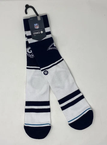 NFL x Stance Socks Team St. Louis Rams White Blue Mens Large 9-12 Cover