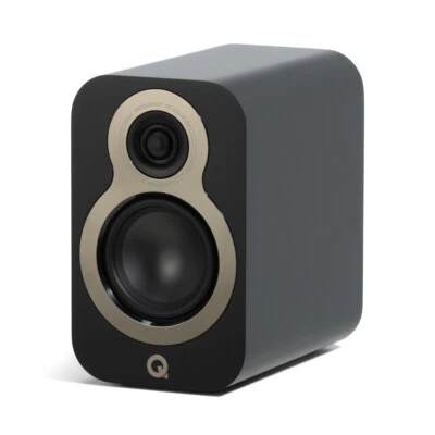 Q-Acoustics 3010C Altoparlante da scaffale, Nero Prezzo di coppia! (prezzo consigliato: 379,- €) - Immagine 1 di 4
