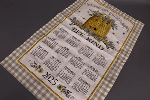 Kay Dee Designs Bee Kind - 2025 Calendar Towel, Large - Picture 1 of 4
