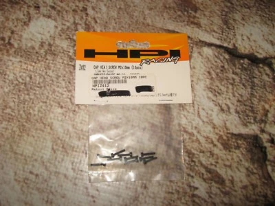 RC HPI Racing Grade Metric Cap Head Screws Bolts Hex (10) Z412 - Image 1 of 2