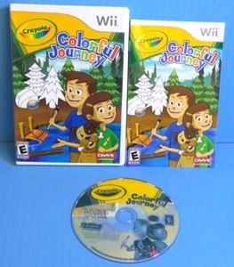 CRAYOLA COLORIDO VIAJE Nintendo Wii COMPLETO CON MANUAL - Imagen 1 de 1