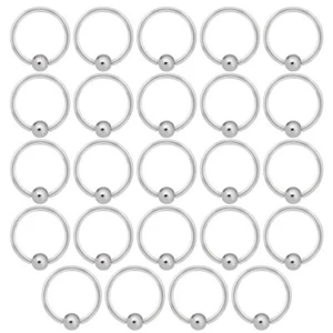 Captive Bead Rings Surgical Stainless Steel  20G 18G 16G 14G Wholesale 100pcs - Picture 1 of 1