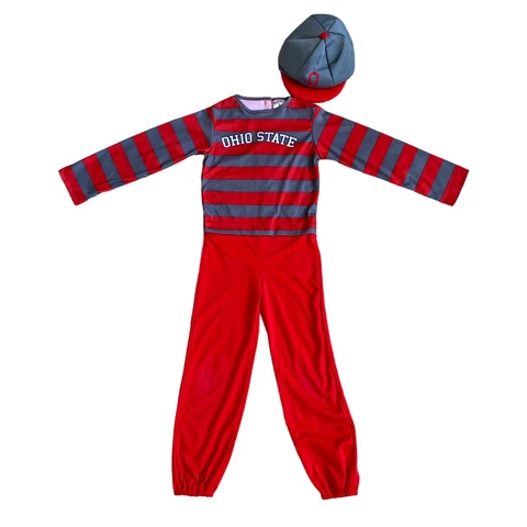 Ohio State Costume | Brutus Mascot Red Gray- Size Small Cover