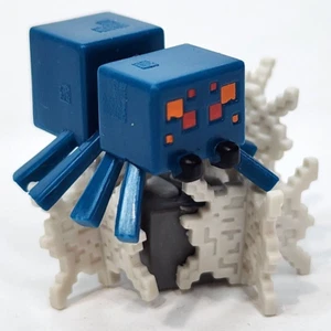 Minecraft Mini-Figures End Stone Series 6 1" Cave Spider in Webs Figure Mojang - Picture 1 of 3
