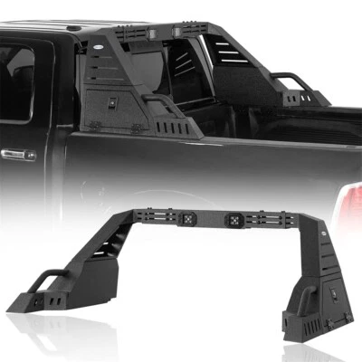 Barra antivuelco ajustable de plataforma de acero para camioneta Silverado/Ram/Sierra 1500 Tundra F-150 Foto 1 de 4