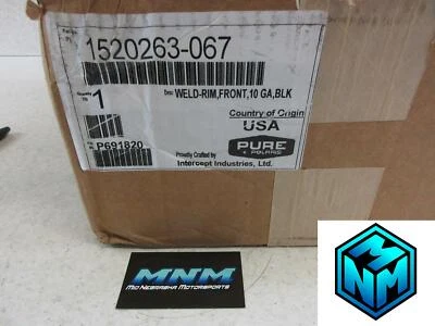 Polaris Ace Ranger RZR Sportsman 570/ 700 / 800 GENUINE Front Wheel Rim Black - Image 1 of 4