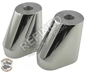 Suzuki VL800 C50 Honda Sabre Stateline Interstate Handlebar Riser Extensions HR3 - Picture 1 of 8