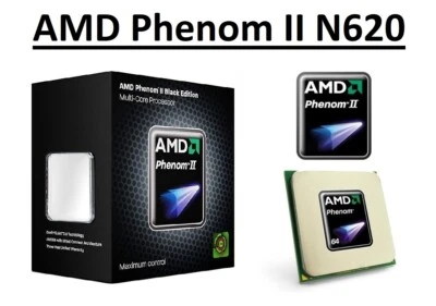 AMD Phenom II N620 Dual Core Processor 2.8 GHz, 2MB Cache, Socket S1, 35W CPU - Image 1 of 4