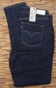 LEVI'S JUNIOR SZ 15M HIGH RISE SKINNY STRETCH DARK COTTON DENIM JEANS LIST $46 - Picture 1 of 5