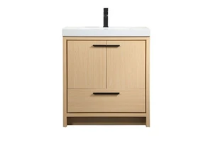 Elegant Lighting VF46030M Wyatt 30" - Maple - Picture 1 of 1