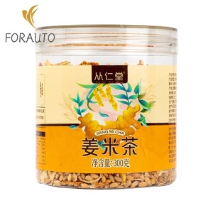 Tè di riso allo zenzero 300 g rimuovi umidità buccia di mandarino tè salva salute - Foto 1 di 4