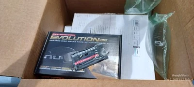 KCOE2004 Powerstop Kit Disc Brake Front ROTORS PADS BRAKETS 4WD Chevy S10 BLAZER - Image 1 of 4