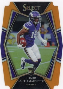 🏈 Ihmir Smith-Marsette 2021 Select Football Orange Prizm Die-Cut 144/249 #182 - Picture 1 of 2