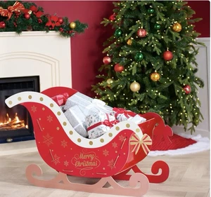 Large sleigh hamper Christmas Present/ Gift Carrier - Picture 1 of 6