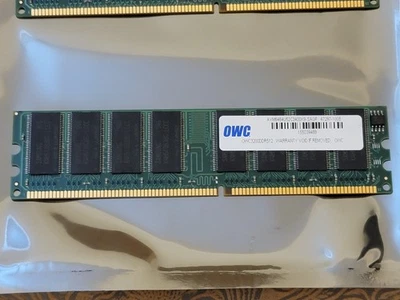 OWC Other World Computing 512mB PC3200 DDR OWC3200DDR512 400MHz Memory RAM #2 ∅ - Image 1 of 4