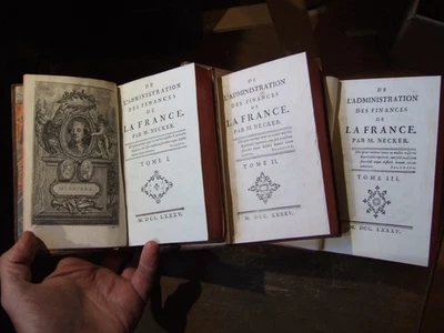 Lot Livres anciens, 1785, 3  Volumes, 1 portrait, 1 planche, complet, TBE - Photo 1/4