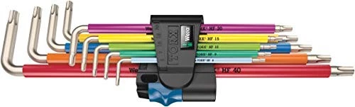 Wera 05022689001 | Stainless Steel Torx L-Wrench Set, Multicolor, with Retention - Image 1 of 1