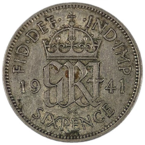 Reino Unido - 6 peniques - 1941 - Imagen 1 de 3