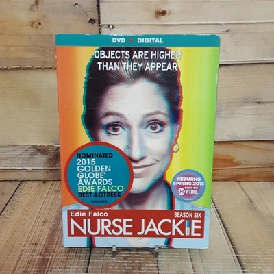 Nurse Jackie Season Six DVD Used Edie Falco Comedy Drama Showtime Foto 1 de 4
