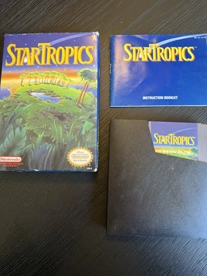 StarTropics (Nintendo NES) Star Tropics with manual, no letter - Image 1 of 4