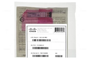 GLC-SX-MMD NOWY MODUŁ NADAWCZO-ODBIORCZY CISCO 1000BASE-SX SFP 1,25G MMF LC 850NM 550M - Zdjęcie 1 z 6