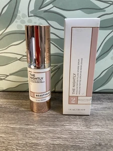 Beauty Bio THE NIGHTLY Overnight Retinol Repair Serum 1 oz NIB - Picture 1 of 4