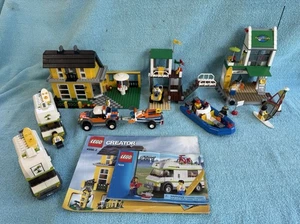 LEGO Creator/City Lot: 4996 Beach House, 4644 Marina, 7639 RV’ X2 & 7737 Coast G - Picture 1 of 12