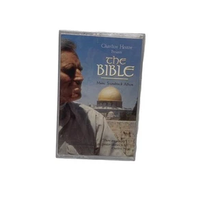 Charlton Heston Presents The Bible Music Soundtrack Cassette Tape NEW Sealed - Picture 1 of 6
