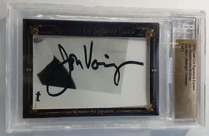 2010 Leaf Cut Signature Jon Voight & John McGiver MIDNIGHT COWBOY Co-Stars 1/1 - Picture 1 of 4