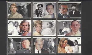 2010 Rittenhouse James Bond Heros And Villians Complete Base Set (81/81) B1