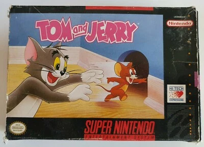 ≈ Tom and Jerry • SNES • Super Nintendo • NTSC game • Extremely rare!! FREE post - Image 1 of 4