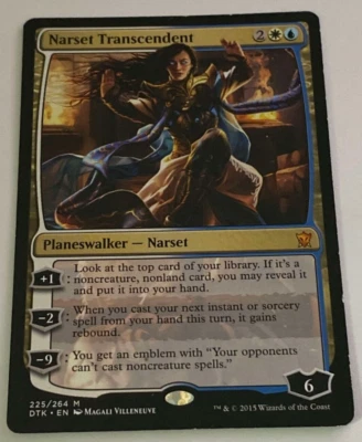 Narset Transcendent - Dragons of Tarkir (DTK) 225 Very Good Condition - Image 1 of 2