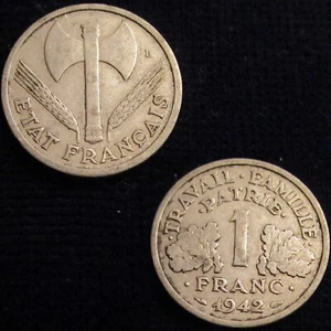 Gutse France, 1 Franc 1942 - Picture 1 of 1