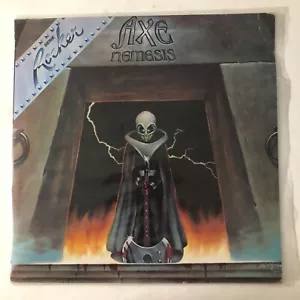AXE- NEMESIS - 1983 MEXICAN  LP SERIE ROCKER, HEAVY METAL - Picture 1 of 4