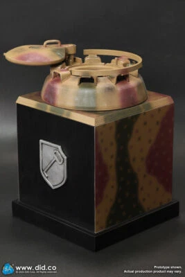 DID E60077 Leopardo Tanque Escena Modelo 1/6 con Ametralladora MG34 Sin Personaje Foto 1 de 4