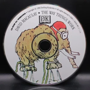 David Macaulay The Way Things Work CD-ROM IBM Or PC Compatible 1994 Vintage Rare - Picture 1 of 2